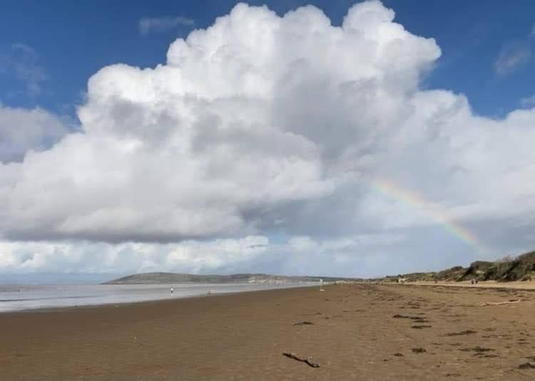 Sandy Beach Hill View Apartment Brean Exteriör bild